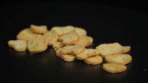 Biscoitos de Bagel com Sabor de Semente de Chia Integral em Pacote, Lanche Saudável, Deliciosos Chips de Bagel - Product Image 4
