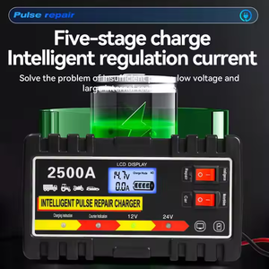 <span class=keywords><strong>Chargeur</strong></span> de <span class=keywords><strong>Batterie</strong></span> Automobile C1165 <span class=keywords><strong>12V</strong></span> 10A <span class=keywords><strong>24V</strong></span> 5A à Impulsions pour Voitures et Motos - Product Image 4