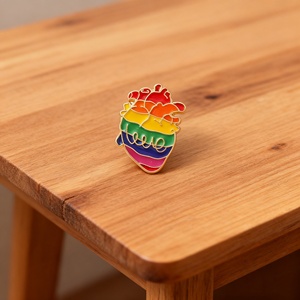 เข็มกลัดราคาส่ง งานฝีมือโลหะคุณภาพสูง เข็มกลัดเคลือบเงาหรูหรา สำหรับติดกระเป๋า หมวก เสื้อผ้า และเครื่องประดับ - Product Image 3