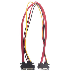 A estrenar para 7 + 15P macho a macho Cable adaptador de datos y corriente con extensión 22P para material de PVC de escritorio - Product Image 2