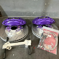 Kit d'étriers de frein sport à 4 pistons compatible avec Mercedes Benz W203 W204 W117 W219 W211 BMW F20 F22 E46 E90 E84 Z4 Audi S3 A4L A1