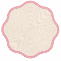 Set de table en nylon tressé, résistant à la chaleur, anti-graisse, facile à nettoyer, non absorbant, design Art Déco, pour salle à manger et cuisine, fait main