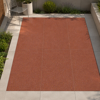 Revêtement de sol en terrazzo architectural moderne, dalle de terrazzo artificielle, sol en terrazzo sur mesure pour grande villa, escalier