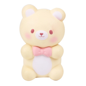 Cute Shy Bear PU <b>Foam</b> Slow Rebound Toy Decoration For Bedroom Birthday Gift Compact Design 3-6 Years Old - Product Image 3