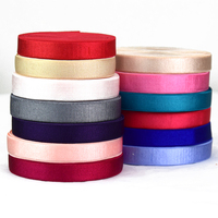 Prix d'usine – Sangle élastique brillante en sergé de 1 cm de large, en Spandex/Polyester, écologique, couleur personnalisée, pour bretelles de soutien-gorge – 100 unités