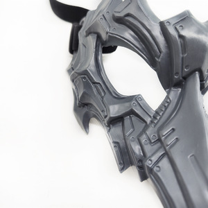 Máscara de Dios Dragón Qiankun de Plástico, Estilo Cyberpunk Punk, Accesorios de Disfraz para Halloween, Pascua, DIY - Product Image 5