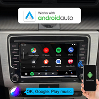 2G + 32G écran tactile 7 ''Android Stereo Car Audio 2 Din autoradio pour VW Skoda Octavia Golf Passat B6 Polo carplay écran
