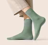 Chaussettes en coton décontractées pour hommes, mi-mollet, pour l'automne, design par sublimation, cadeau idéal, chaussettes d'affaires personnalisées