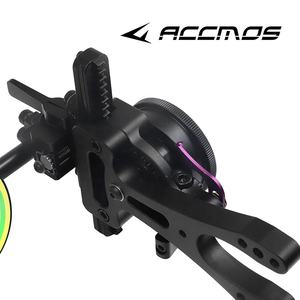 Visée rapide à aiguille unique Amy's 4/6/8x pour arc à poulies, avec 1 point de visée et accessoire de réglage fin, barre longue enveloppée - Product Image 6