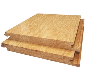 Plancher en <span class=keywords><strong>bambou</strong></span> massif imperméable YUYOU, couleur naturelle, planches moyennes, installation par collage/clouage/agrafage, design moderne, utilisation en intérieur - Product Image 1