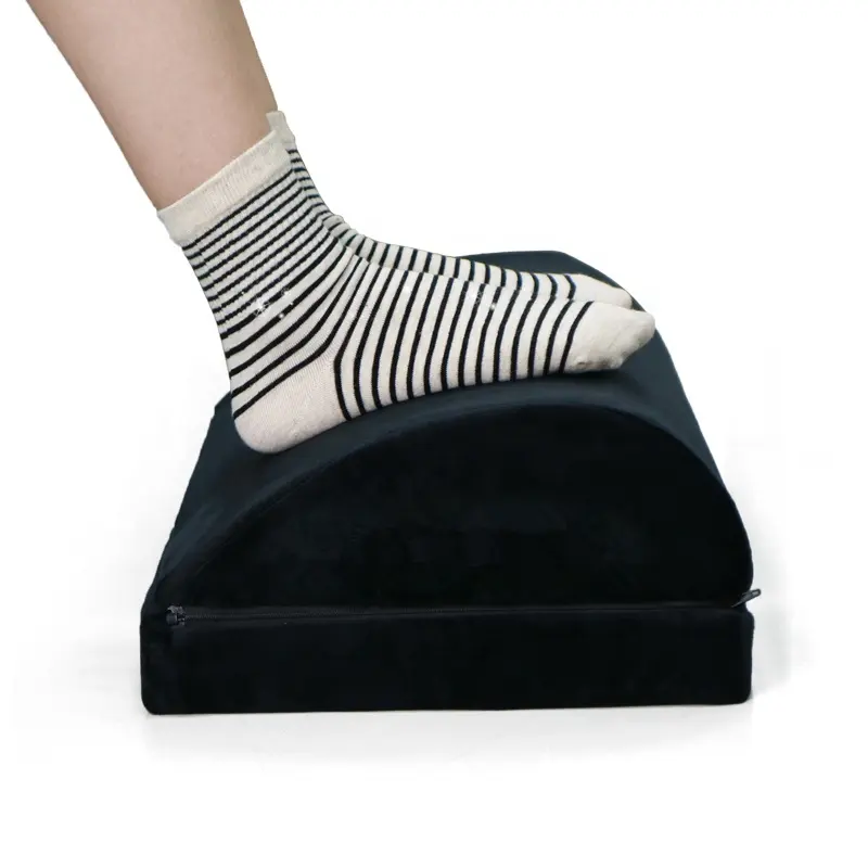 Подушка для ног с эффектом памяти, регулируемая по высоте подставка под стол, нескользящая, в форме капли воды, контурная, для ног, подушка для колена