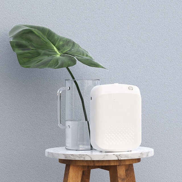 High Quality Black White Smart Aroma Diffuser Aroma Diffuser Wall Mounted Waterless 400ml Electric Nebulizer Essential Oil Diffuser