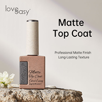 Gel de finition mat OEM longue durée, sans effet jaunissement, 28 jours, UV LED, à retirer par trempage, sans 11 toxines, non toxique, pour nail art, résine naturelle