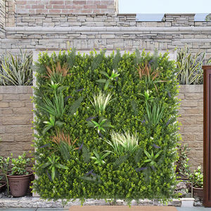 Уличный вертикальный декоративный фон для сада, живая пластиковая искусственная настенная панель из самшита, хедж, зеленая трава, Цветочная панель для вечеринки 1 - Product Image 3