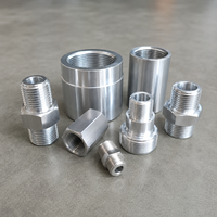 Fabricante de Accesorios de Aluminio Roscados Personalizados OEM, Mecanizado CNC para Equipos Industriales Neumáticos y Piezas de Conexión de Tuberías