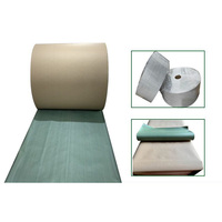 Papier Kraft Tissu tissé laminé Emballage étanche à l'humidité Papier Kraft Sac en peau de serpent Papier d'emballage avec 320 cm de largeur