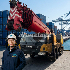 Prix compétitif Sany <span class=keywords><strong>Liebherr</strong></span> SYM5553JQZ Camion-<span class=keywords><strong>grue</strong></span> d'occasion de 110 tonnes, équipement de levage mobile fiable pour la construction - Product Image 1