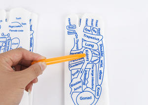 Calcetines de urdimbre ODM Health Care con palos de masaje de pies Tai Chi separación de dedos cuerpo acupresión meridiano mujeres calcetines de masaje - Product Image 6