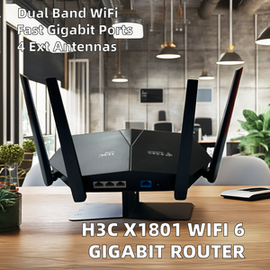 Глобальная версия H3C TX1801 Plus SOHO AX1800 WiFi 6-гигабитный беспроводной маршрутизатор с открытой прошивкой двухдиапазонный для домашнего использования - Product Image 2