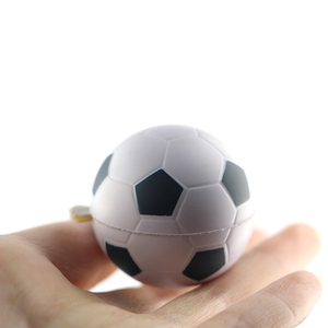 Superventas 6,3 cm Bola de PU sólida Bola de estrés de espuma Promoción Balón de fútbol Juguetes de ventilación de descompresión para niños - Product Image 3