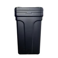 Wasser ent härter Zubehör Black Square Sole Tank 70L/100L Quadratischer Soletank mit Salz ventil für Erweichung system