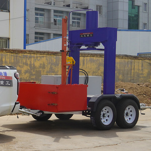 100 tonnes 160 tonnes <span class=keywords><strong>presse</strong></span> à pneus mobile pour chariot élévateur montage de pression de pneu solide démontage avec 8-20 moules bras de levage manuel - Product Image 6
