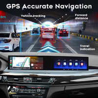Autoradio Android 10 à double écran 21 pouces avec GPS 360 DSP Carplay pour BMW X5 E70 2014-2017