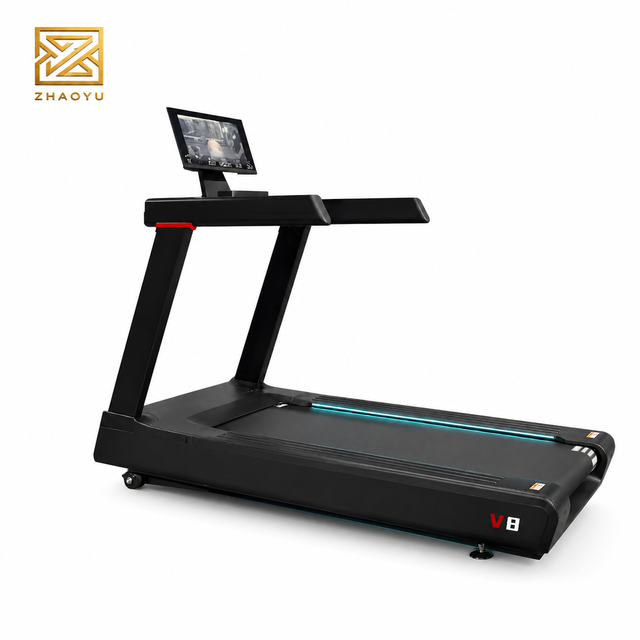 ZY Commercial Motorized Treadmill Cardio Fitness Equipment Heavy Duty Running Machine for Gym Fitness Club Use