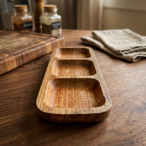Plateau de service décoratif en bois écologique fait main, imprimé animal, avec revêtement poudré, multifonctionnel, compatible lave-vaisselle et micro-ondes, moderne - Product Image 1
