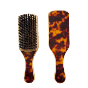 Mini-brosse en nylon de luxe en bambou biologique et acétate de cellulose avec évent de coussin de pagaie en <span class=keywords><strong>chantilly</strong></span> rose - Product Image 2