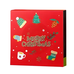 Big holiday family gifts wrapping paper boxes for present xmas eve treat christmas gift box