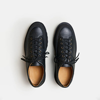 Chaussures de travail en cuir pour hommes VOGU, mode automne, tendance outdoor, lacets, antidérapantes, semelles rehaussantes, chaussures décontractées rétro
