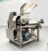 Machine voor het maken van vers, rauw fruit sap zonder warmtebewerking