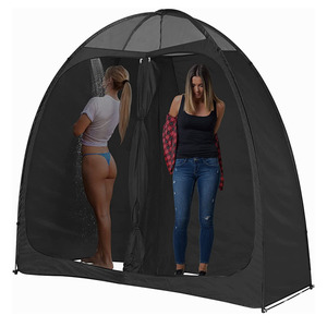 <span class=keywords><strong>Tenda</strong></span> da doccia Pop-up per esterni spogliatoio <span class=keywords><strong>tenda</strong></span> da toilette portatile per la Privacy con separazione a secco e umido - Product Image 1