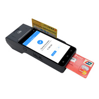 Cairan 5.0 İnç Mali POS Terminali Android 12 Dört Çekirdekli 1.5GHz Bluetooth NFC USB 2GB RAM 16GB SSD Termal Yazıcı Bilek Kayışı