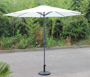 <span class=keywords><strong>Parasol</strong></span> en bois élégant pour patio jardin cour parc meubles-caractéristiques cadre en aluminium et protection solaire - Product Image 4