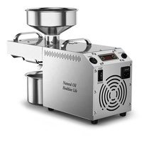 Machine de pressage d'huile à double mode (froid/chaud) pour graines de tournesol, sésame, noix de coco et arachides, idéale pour usage domestique - Approvisionnement direct usine