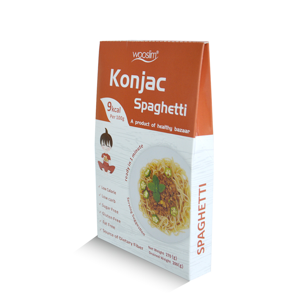 Здоровая Высококачественная кетогенная лапша Konyaku Low Gi Konjac Shirataki без сахара