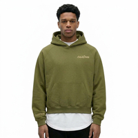 Sweat à capuche personnalisé avec impression sérigraphique, haute qualité, 100% coton, lourd, streetwear, pour homme, coupe oversize, vierge, vente en gros de vêtements