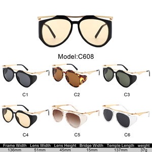 Nuevas y únicas Gafas <span class=keywords><strong>De</strong></span> Sol Retro <span class=keywords><strong>De</strong></span> gran tamaño Lentes <span class=keywords><strong>De</strong></span> Sol Gafas <span class=keywords><strong>De</strong></span> Moda Gafas <span class=keywords><strong>De</strong></span> Sol <span class=keywords><strong>De</strong></span> diseñador 2025 Y2K Gafas <span class=keywords><strong>De</strong></span> Sol para mujer - Product Image 6