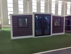 Casas de contenedores expandibles a prueba de huracanes móviles prefabricadas modulares listas de lujo de 40 pies a la venta - Product Image 6