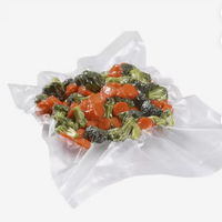 Rouleau d'emballage alimentaire sous vide en nylon gaufré, rouleau de scellage sous vide gaufré pour riz, viande, sacs barrière