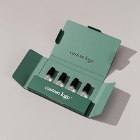 Caja de perfume plegable personalizada de 3 piezas para 1mL, 2ml, 3ml, 5ml, 10ml, viales de muestra, juego de descubrimiento, embalaje de muestra