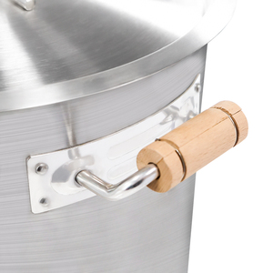 40 Quart thép không gỉ Chứng Khoán nồi với nắp nồi lớn cho cảm ứng COOKTOP Heavy Duty stockpots - Product Image 3