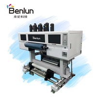 Impresora UV DTF A3 Todo en Uno de Fábrica Benlun, Nueva, para Material Flexible, Ancho de Impresión de 600 mm, 2 Cabezales de Impresión XP600/I3200