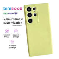 Étui de téléphone Minibook pour Samsung Galaxy S25 S24 S23 Ultra 5G S22 Plus S21 FE Note 20 S8 S9 S10 NOTE 8 9 10+