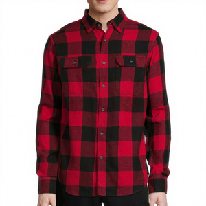 Motorcyclist Flannel Shirt Men Aramid Lining CE Certified Summer Sportswear Custom Pakistan Made Protective Riding Shirt - Product Image 1