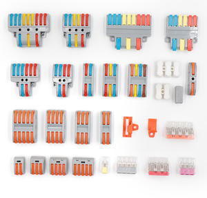 T型接头汽车用铜接触线对接快速连接器1进2出28 AWG~12AWG顺顺橙灰色 - Product Image 4