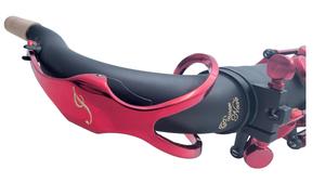 Saxophone ténor professionnel Eastern Music the Imperium, noir, clés laquées rouges, coussinets italiens - Product Image 5