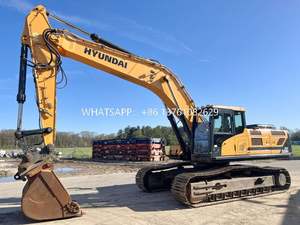 Excavatrice sur chenilles Hyundai 330 d'occasion à prix abordable avec moteur Cummins, engrenages et pompe - Matériel de construction - Product Image 5